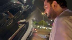 حادثاتی طو پر گاڑیاں ٹکرانے پر وزیر اعلی کے پی کے حواس باختہ ، دھمکیوں پر اترا ٓئے