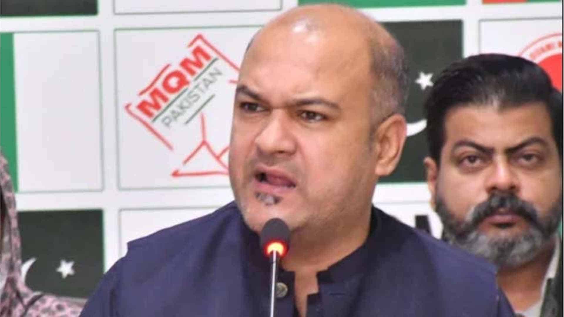 کراچی کی صورتحال تشویشناک ،انتظامی امور بہتر بنانے کیلئے نئے یونٹس ضروری ہیں ،علی خورشیدی