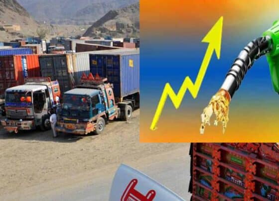 پیٹرول مہنگا ہوتے ہی گڈز ٹرانسپورٹرز نے کرایے بڑھا دیے