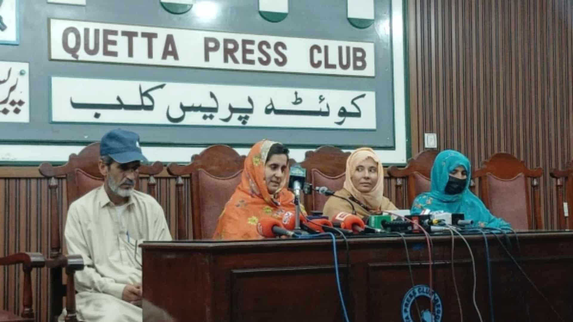 ’’خواتین شدت پسندوں کے جھانسے میں نہ آئیں‘‘، کالعدم تنظیم سے وابستہ رہنے والی خواتین کی  کوئٹہ پریس کلب میں گفتگو