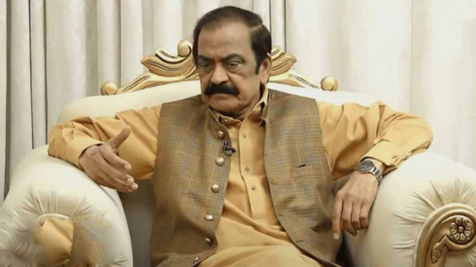 پرامن احتجاج ہر جماعت کا حق، تشدد کی اجازت نہیں دی جائے گی، رانا ثنا اللہ