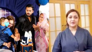 رجب بٹ بیٹے کی سالگرہ میں شریک، ایمان فاطمہ نے بڑا مطالبہ کردیا