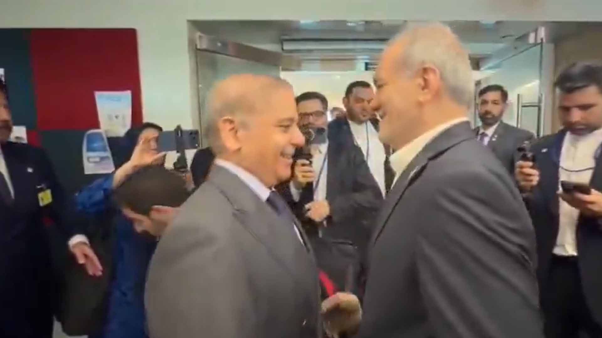 شہباز شریف کی ایرانی صدر سے ملاقات، پاک ایران تعلقات،مکہ معاہدے پر  گفتگو