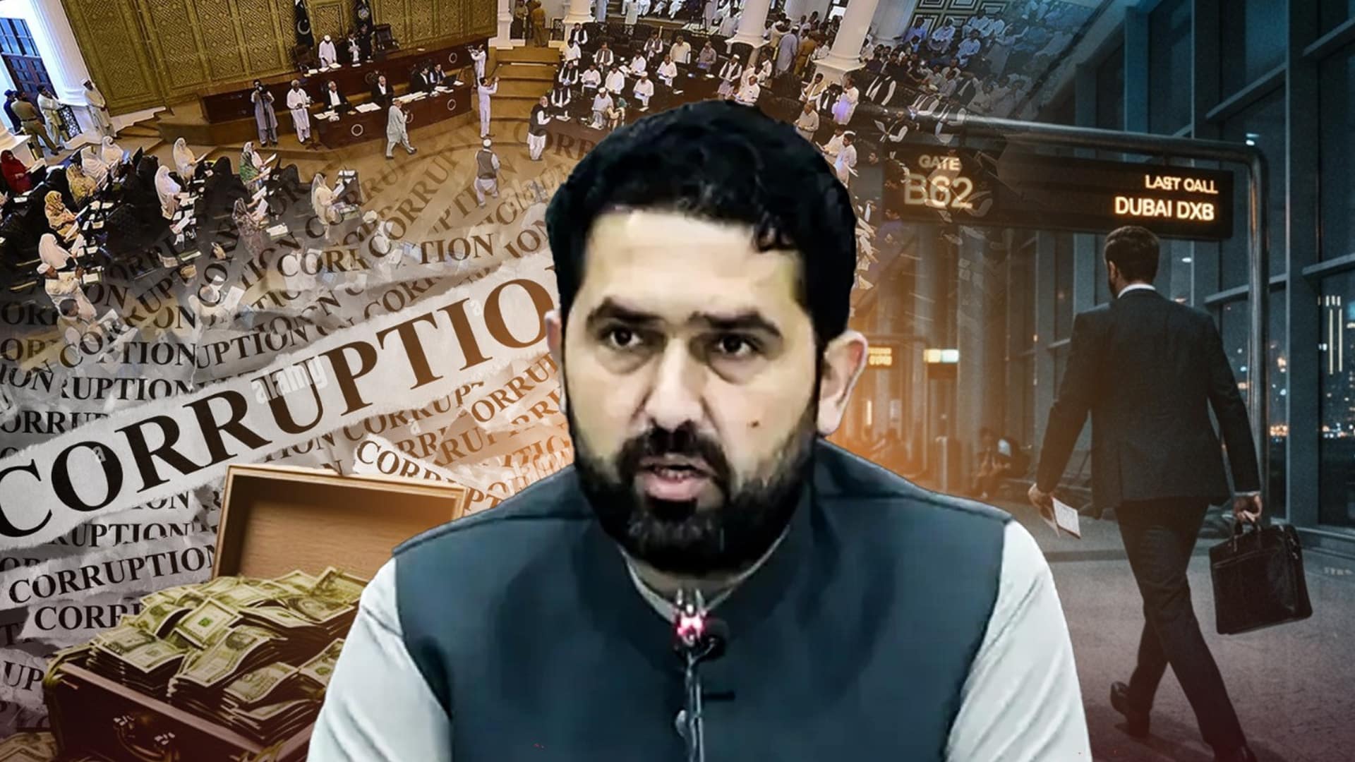 خیبر پختونخوا میں کھربوں روپے کا میگا کرپشن اسکینڈل، صوبائی حکومت بچانے کے لیے وزیر اعلیٰ کا فرنٹ مین ’پتنگ ہادی‘ راتوں رات دبئی فرار
