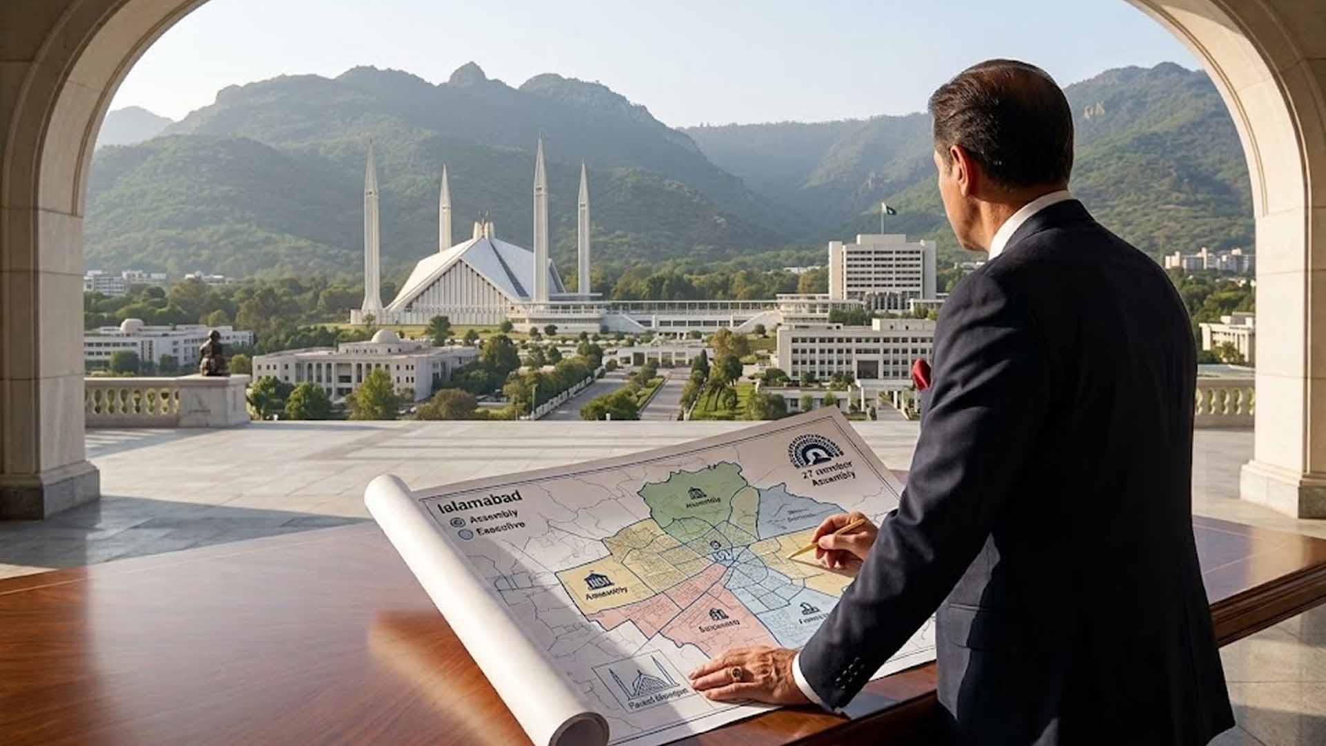اسلام آباد کو نئے انتظامی ماڈل میں ڈھالنے کی تیاری، نقشہ وزیراعظم کو پیش،27 رکنی اسمبلی اورچیف ایگزیکٹو بارے تجاویز شامل