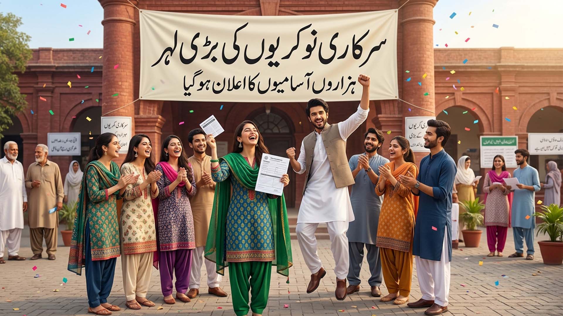 سرکاری نوکریوں کی بڑی لہر، ہزاروں آسامیوں کا اعلان ہوگیا