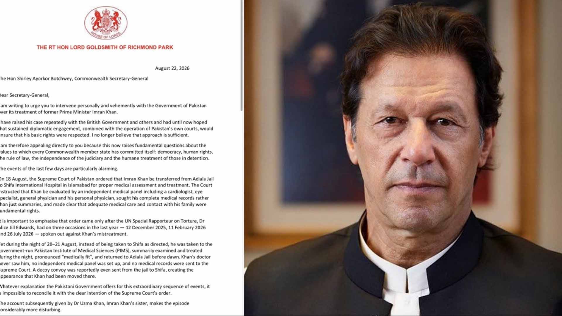 پہنچی وہیں پہ خاک جہاں کا خمیر تھا، گولڈ اسمتھ خاندان عمران خان کی حمایت میں کھل کر سامنے آگیا