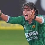 بھارت کے خلاف میچ کا ’پویلین اشارہ‘ فاطمہ ثنا کو مہنگا پڑگیا، بھاری جرمانہ