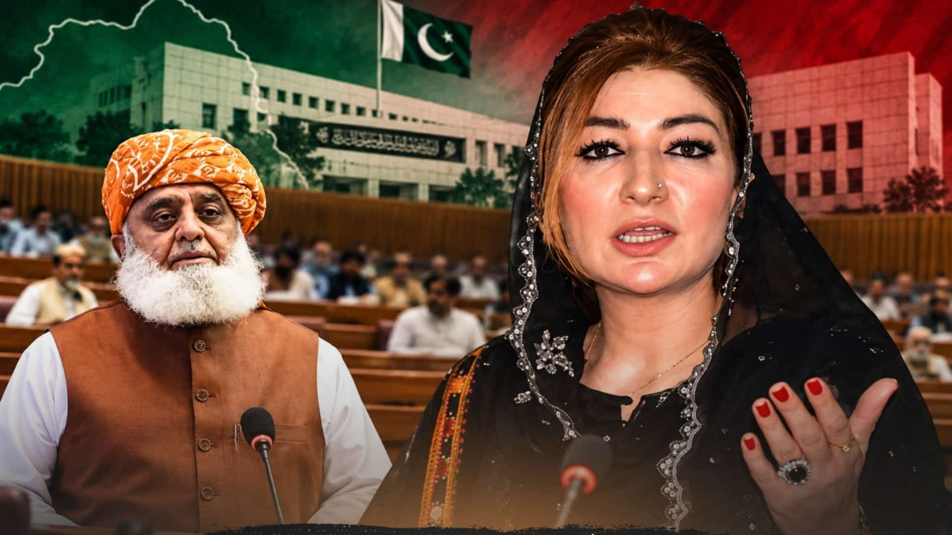 منافقت کے نقاب الٹ چکے، ملک دشمن بیانات سے سیاہ کارنامے نہیں چھپ سکتے ، فرح عظیم نے فضل الرحمن کو آئینہ دکھا دیا