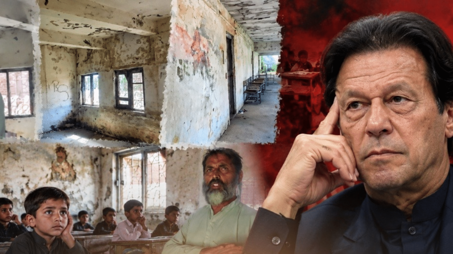 عمران خان کی 14 سالہ’تعلیمی ایمرجنسی‘کا جنازہ نکل گیا، کے پی کے سکولز کھنڈرات، معصوم بچوں کی زندگیاں داؤ پر!