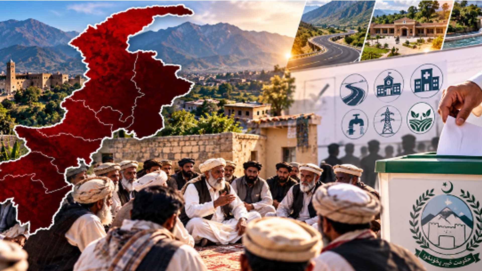 قبائلی روایات، انتظامی اصلاحات! 12 اضلاع میں جرگوں کے ذریعے علاقائی ترقیاتی کونسلوں کے ارکان کا انتخاب