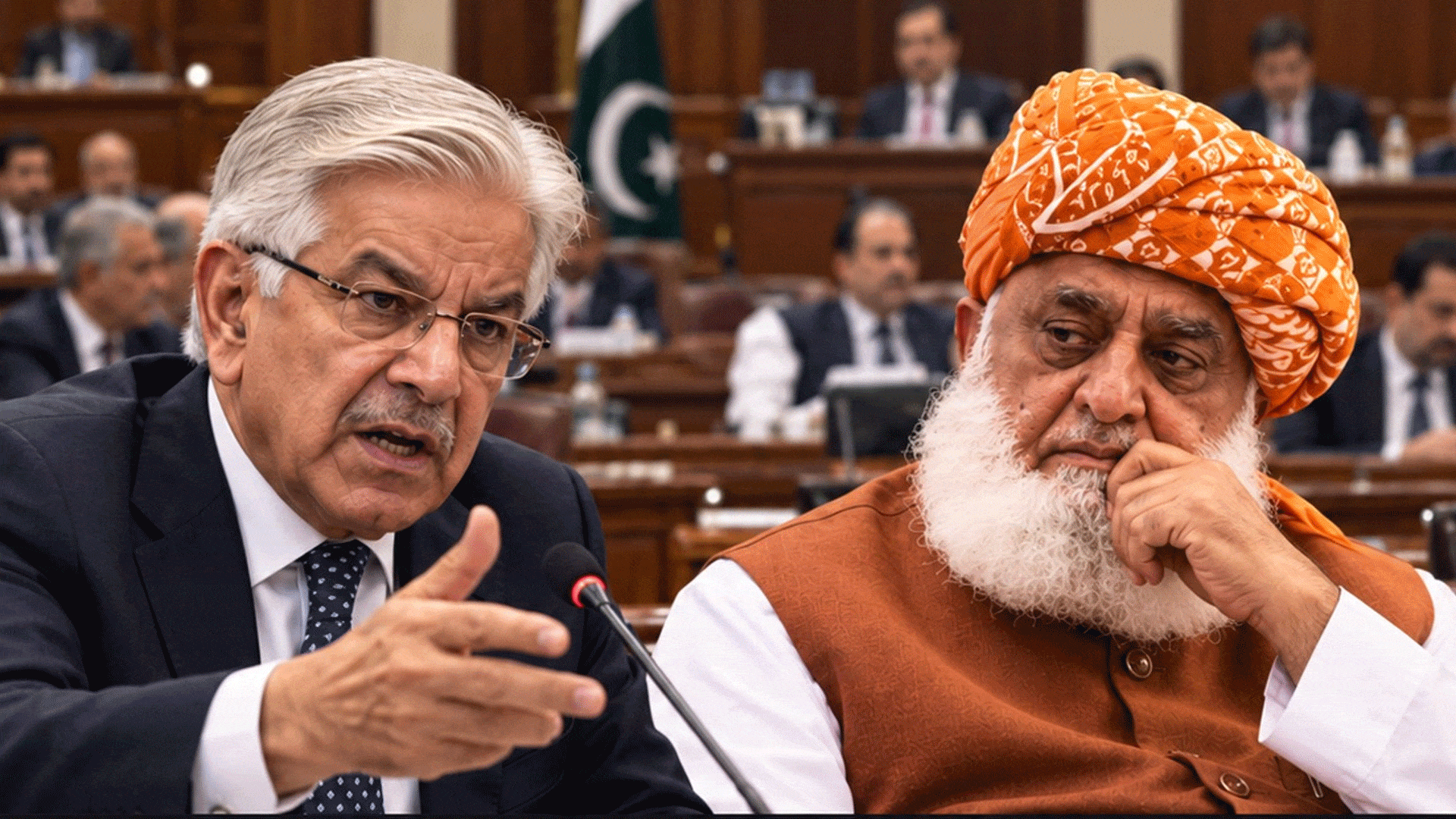 فضل الرحمان کی 40 سالہ ‘موجیں’! کس کس عہدے پر مزے کیے؟ خواجہ آصف نے مولانا کا کٹا چٹھا بھرے ایوان میں کھول دیا