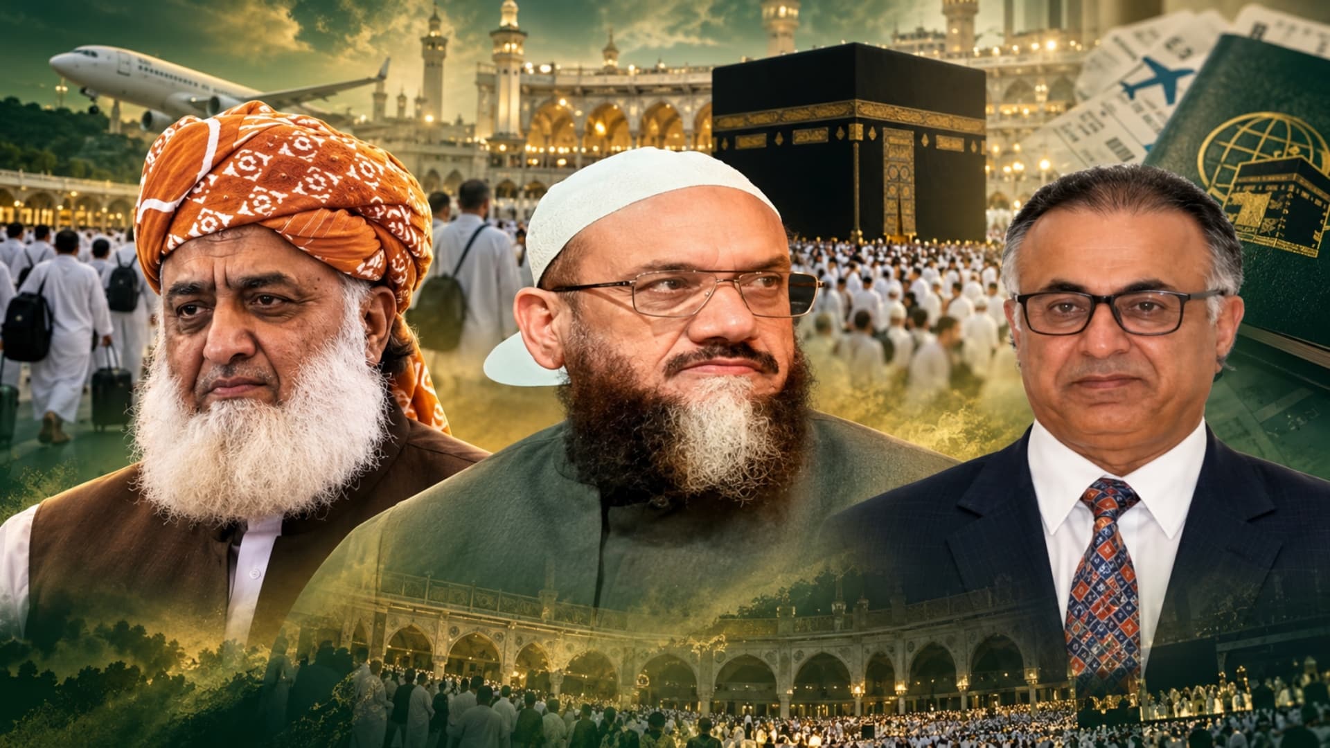 مقدس فریضے کی آڑ میں اربوں کا کاروبار ، فضل الرحمان کا حج کوٹوں کے ذریعے مالی مفادات کا حصول ، تہلکہ خیز انکشافات سامنےآگئے