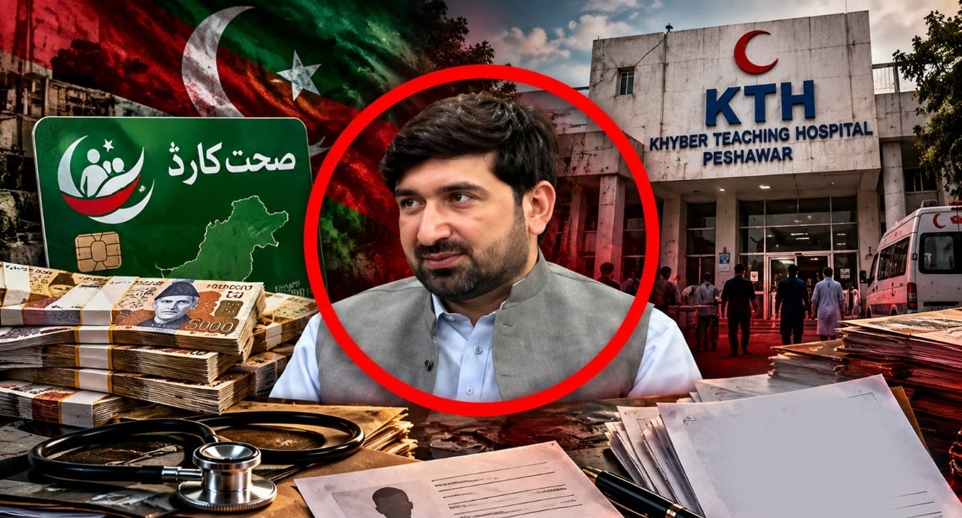 خیبر ٹیچنگ ہسپتال پشاور میں سرکاری خزانے پر کھلےعام لوٹ مار! پی ٹی آئی سینیٹر کی اہلیہ و جونیئر ڈاکٹر کا گٹھ جوڑ ،کروڑوں کی کرپشن کا پردہ فاش