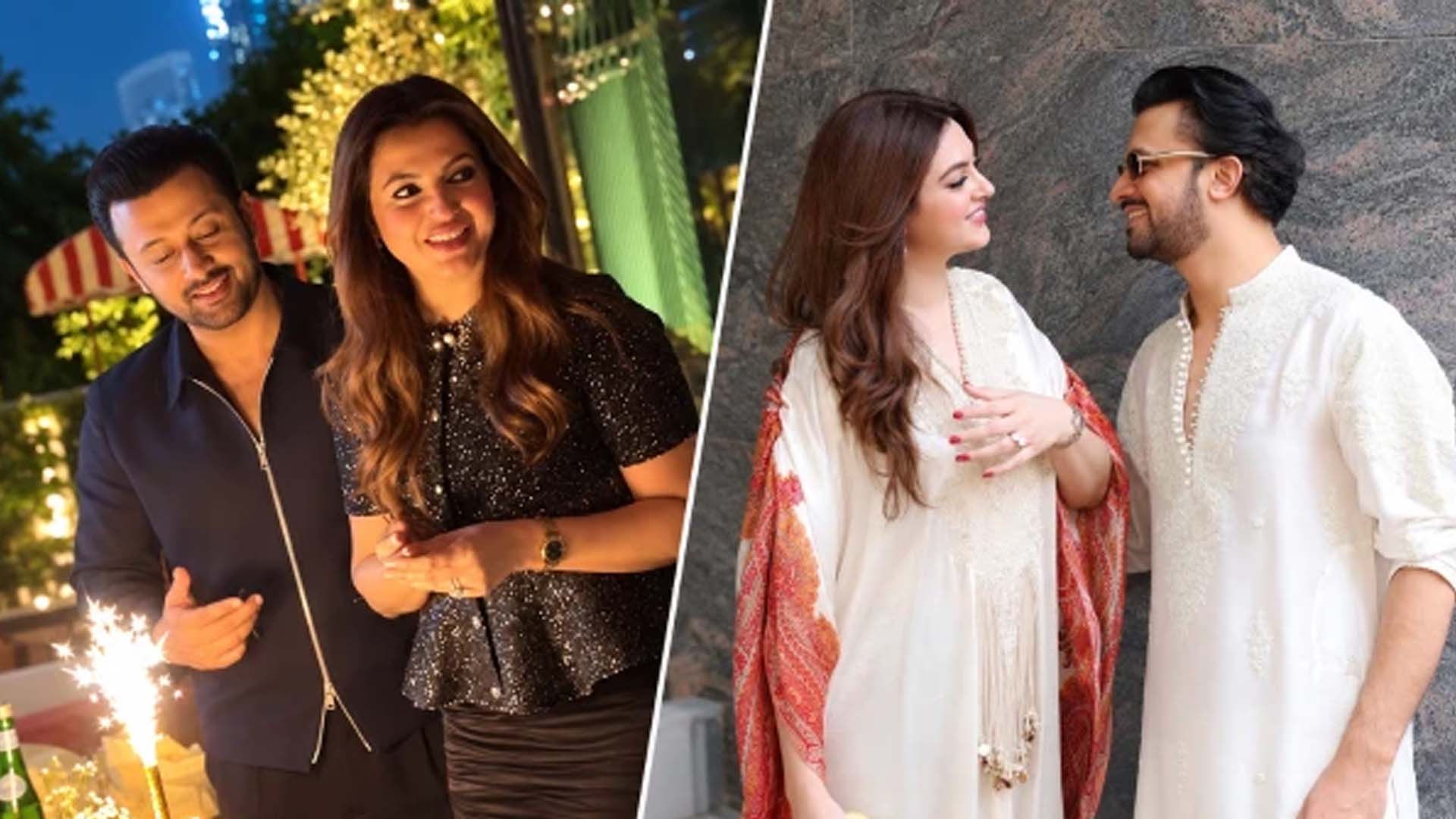 عاطف اسلم نے اہلیہ کی سالگرہ کیسے منائی؟ تصاویر سامنے آگئیں