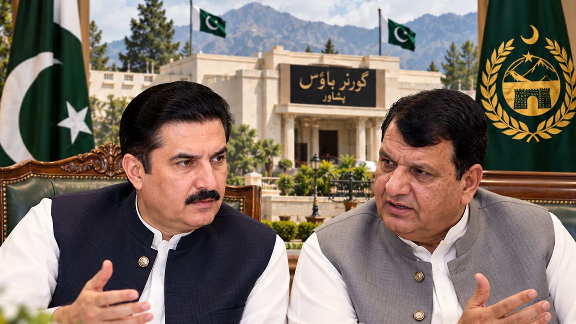 خیبرپختونخوا کی سیاسی صورتحال پر فیصل کریم کنڈی اور امیر مقام کی  اہم ملاقات، کیا طے پایا؟