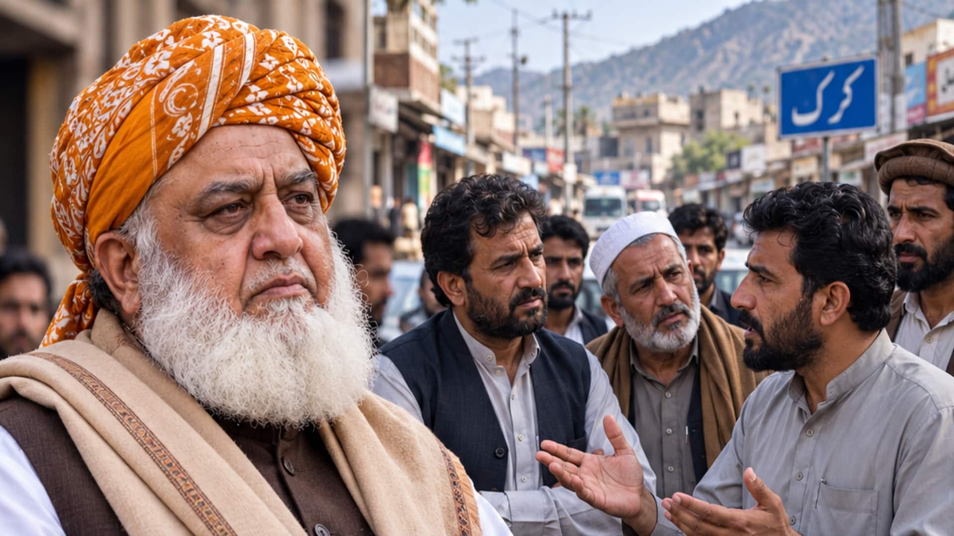 فضل الرحمن کا حال بھی پی ٹی آئی جیسا ہوگا، ریاست مخالف بیان بازی پر کرک کے شہری پھٹ پڑے