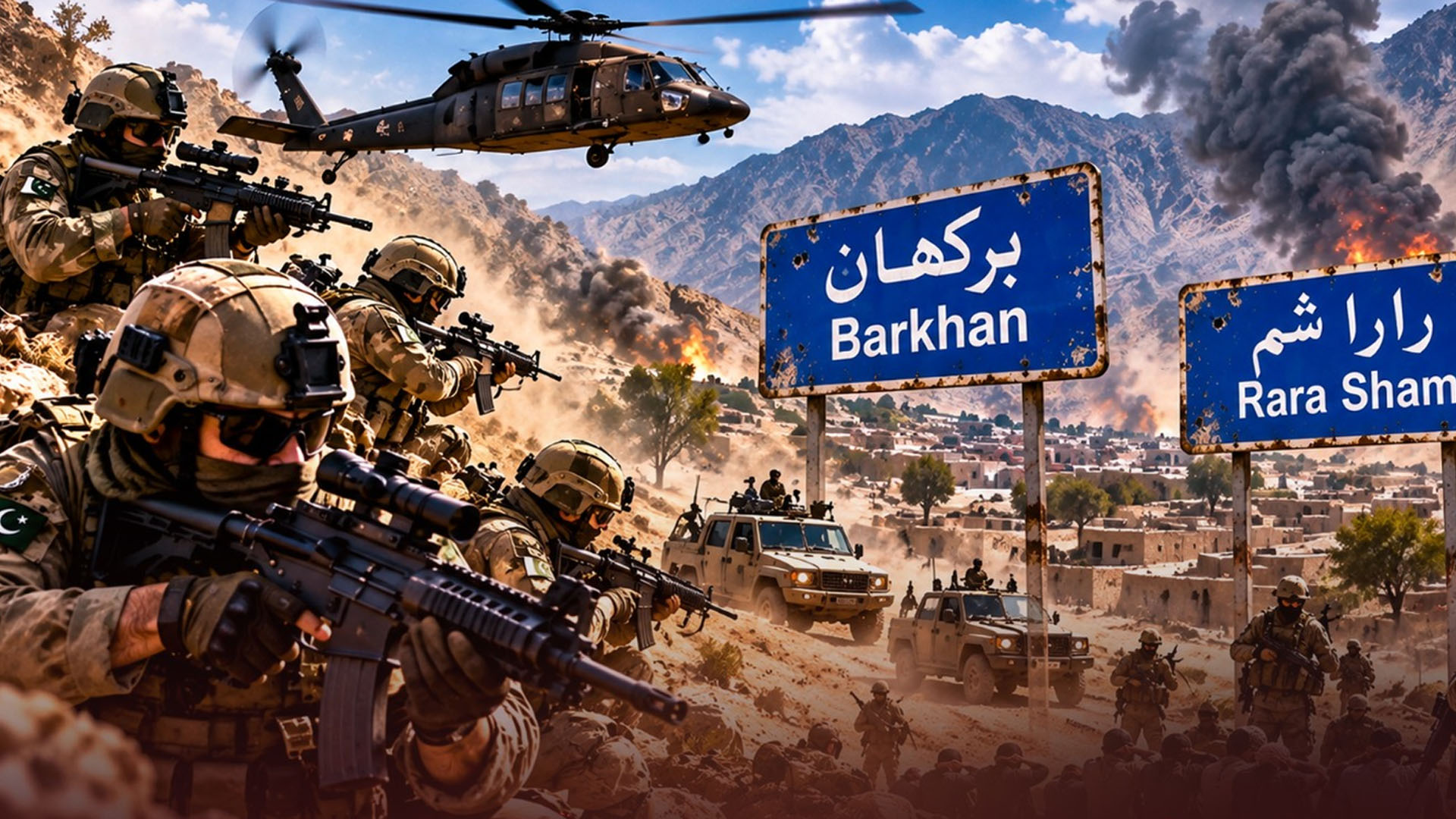 بلوچستان میں دہشت گردوں کے لیے زمین تنگ، برکھان میں سکیورٹی فورسز کا فیصلہ کن وار،10 جہنم واصل