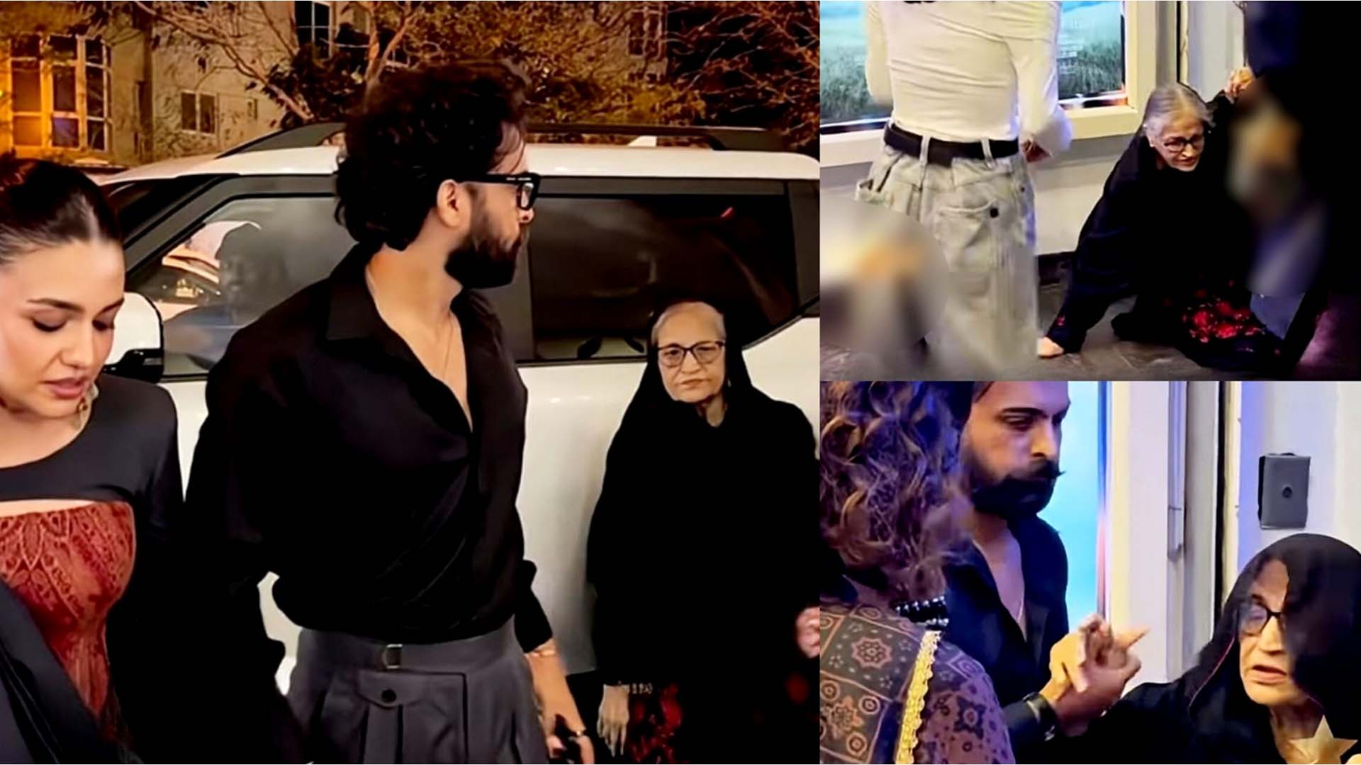 زارا نور عباس کے ساتھ اسد صدیقی کی آمد، والدہ کے گرنے پر تنقی