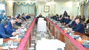 وزیراعظم کی زیرِ صدارت کابینہ کمیٹی کا اہم اجلاس ، خیبر پختونخوا میں گورننس اور سیکیورٹی کی صورتحال پر غور