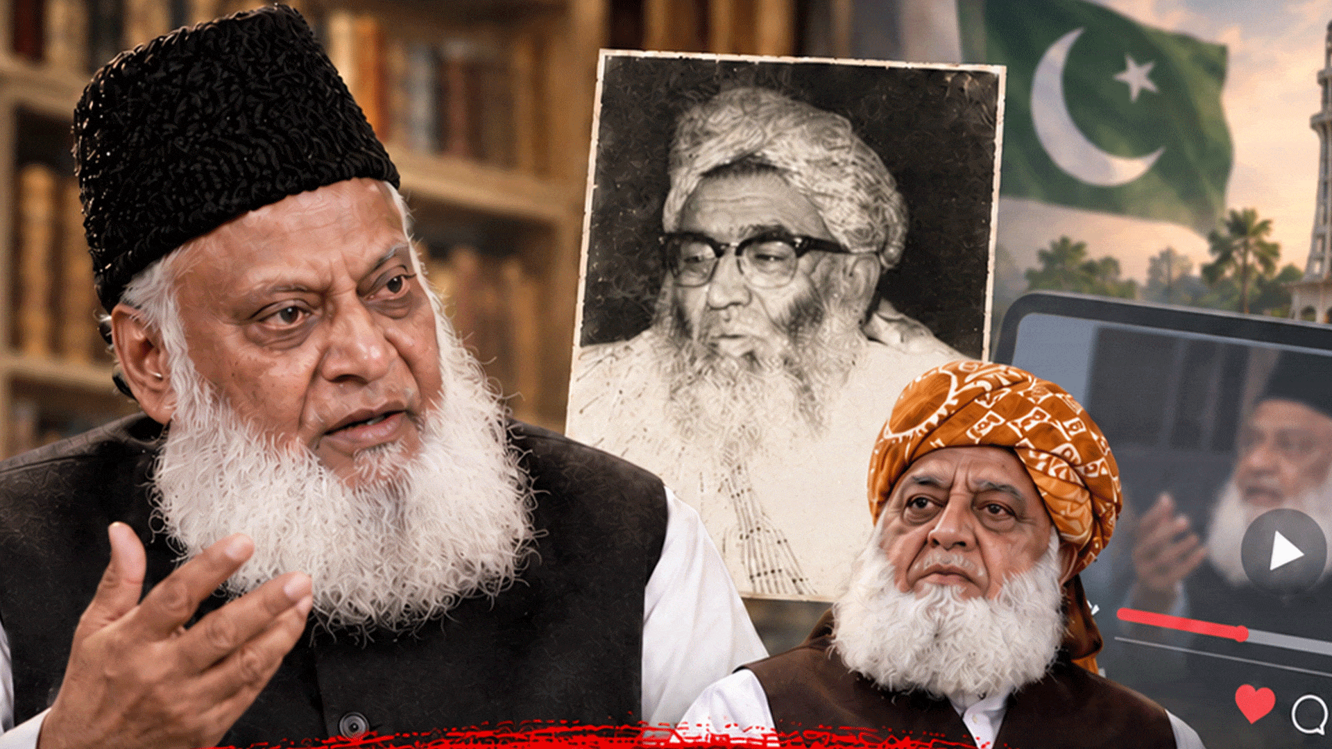 فضل الرحمان کے والد نے کہا تھا ’ اللہ کا شکر ہے ہم پاکستان بنانے کے گناہ میں شامل نہیں ہوئے‘ ڈاکٹر اسرار احمد کا ویڈیو کلپ سوشل میڈیا پر وائرل