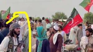 پی ٹی آئی کے قافلے میں شامل شخص دہشتگرد خارجی گل بہادر گروپ کا  نکلا