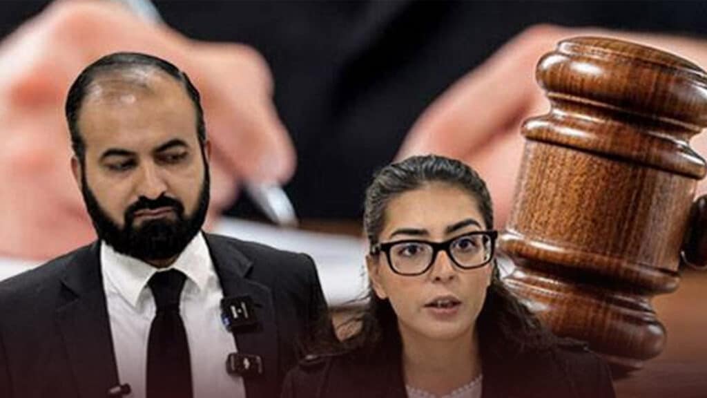 کار سرکار میں مداخلت کا جرم ثابت، ایمان مزاری اور ہادی علی چٹھہ پر فرد جرم عائد