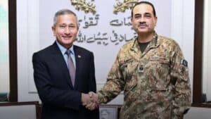 فیلڈ مارشل عاصم منیر سے سنگاپور کے وزیر خارجہ کی ملاقات، پاکستانی مسلح افواج کی پیشہ ورانہ صلاحیتوں کی بھرپور تعریف