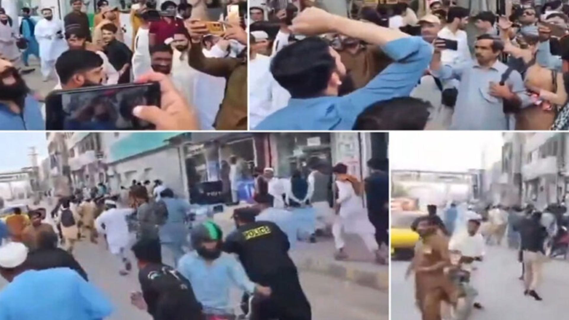 پشاور میں پولیس کا جادو! ہشت نگری میں انقلابی نعرے لگانے والا یوتھیا پولیس کو دیکھتے ہی غائب، ویڈیو وائرل