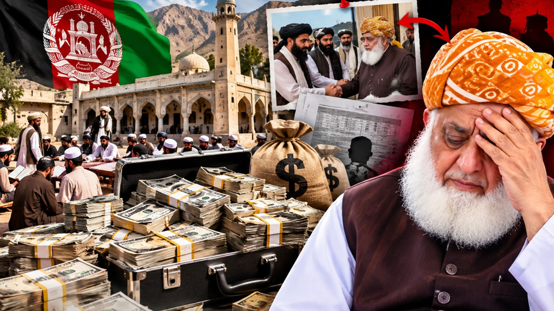 افغانیوں سے محبت کا ڈھونگ، فنڈز پر خاندانی شب خون؛ مولانا فضل الرحمٰن کی نام نہاد مذہبی سیاست کا سب سے بڑا مالی اسکینڈل بے نقاب