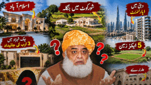 فضل الرحمان کے پاس کھربوں روپے کے اثاثے کہاں سے آئے؟، سوشل میڈیا پر نئی بحث چھڑ گئی