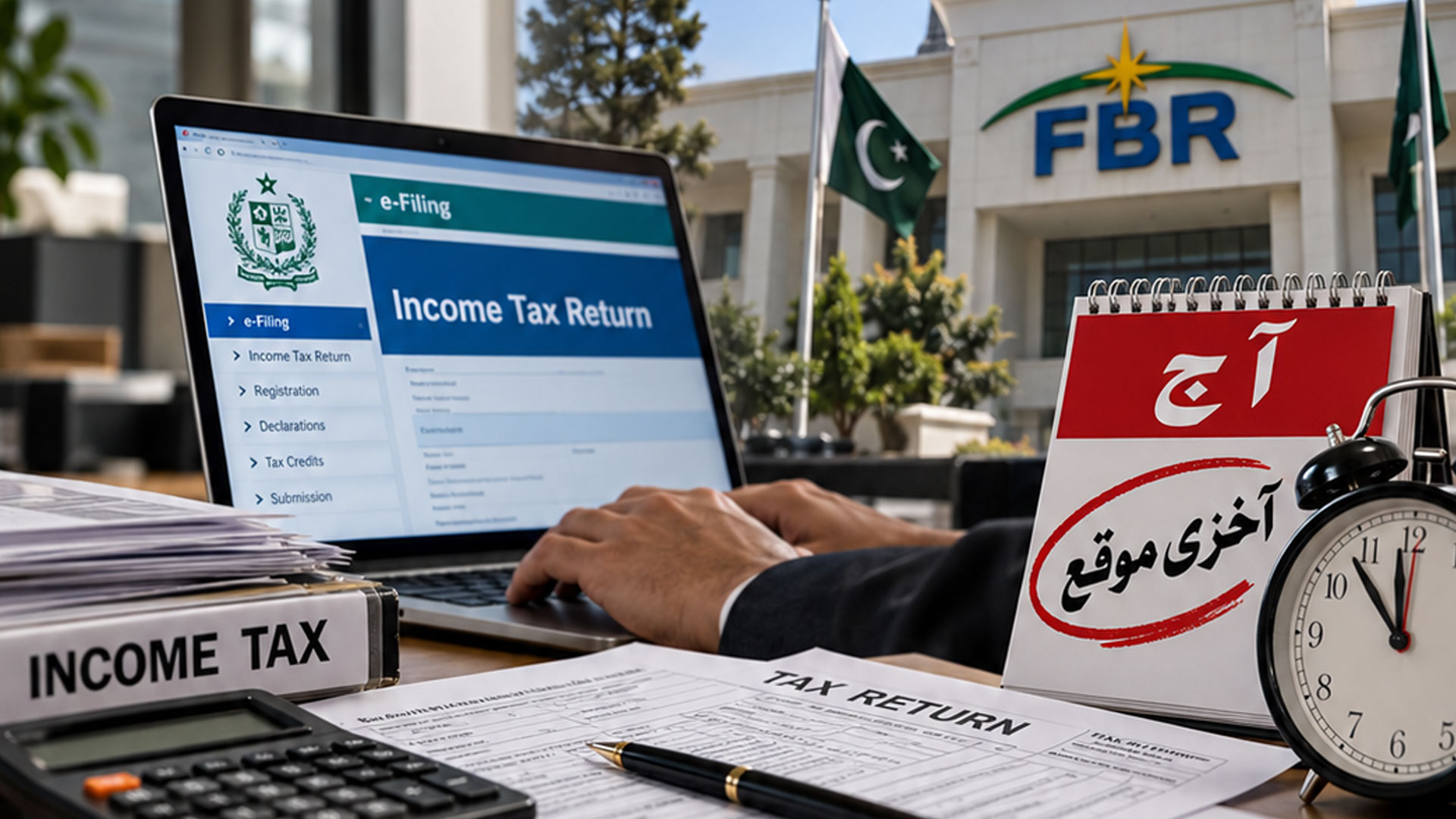 انکم ٹیکس گوشوارے جمع نہیں کرائے تو آج آخری موقع، ایف بی آر نے مزید توسیع سے انکار کردیا
