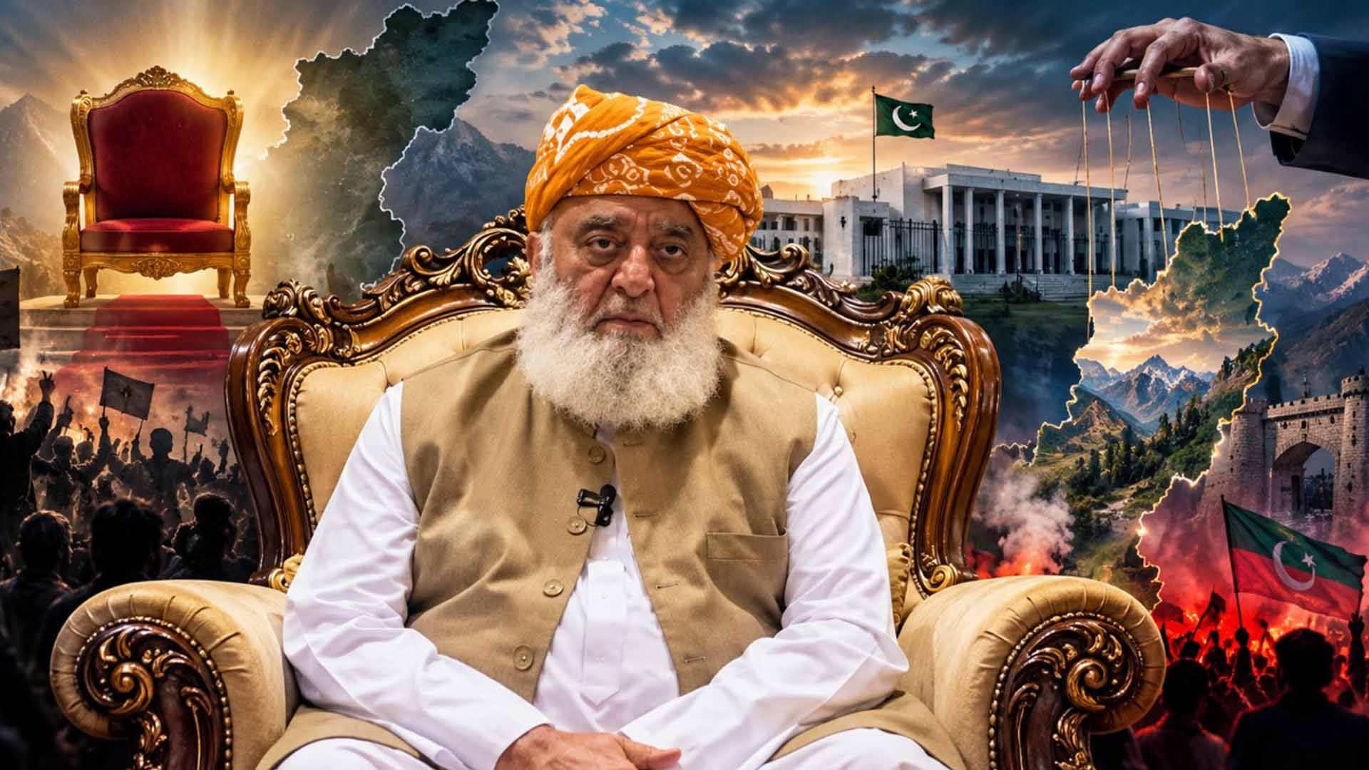 کرسی نہ ملے تو ریاست پر حملے، فضل الرحمٰن کی بلیک میلنگ سیاست کا ڈرامہ بےنقاب