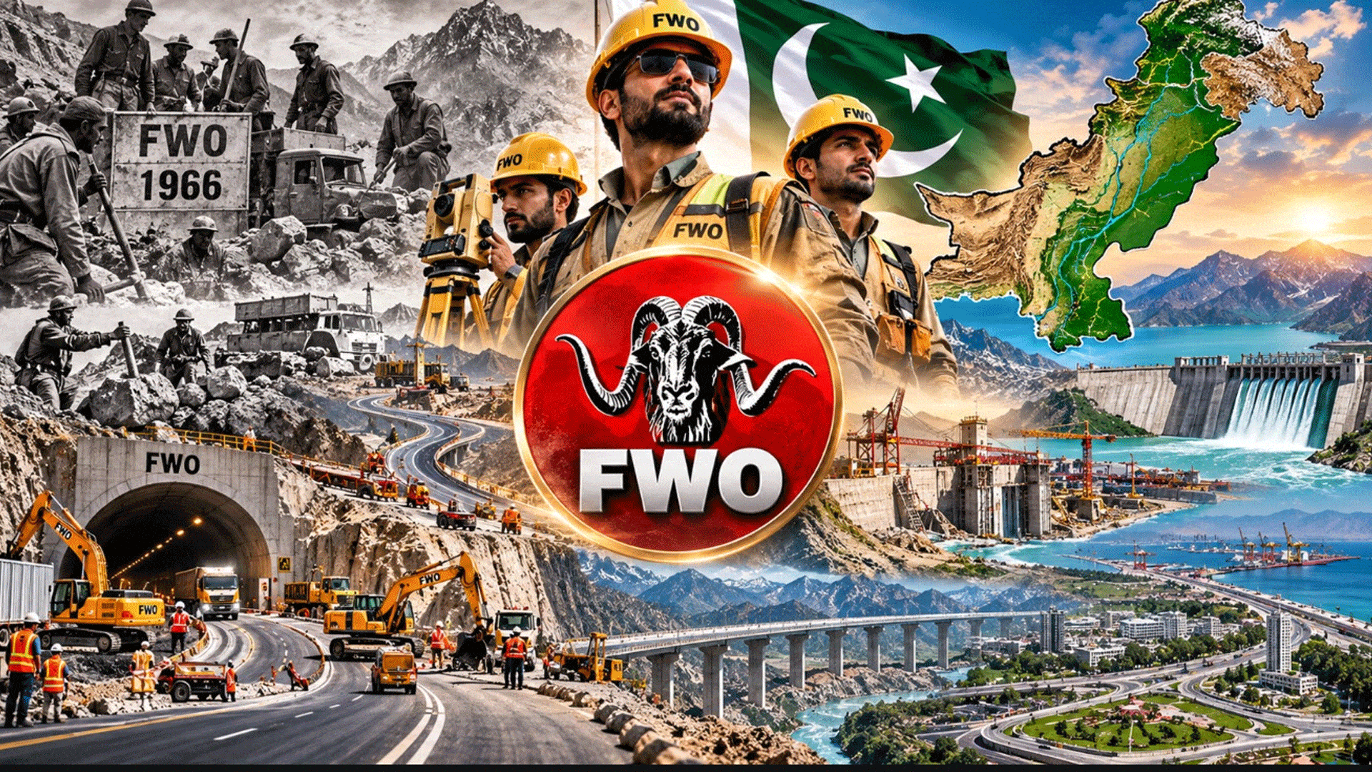 6 دہائیوں کا سفر، بے مثال قربانیاں، ’ایف ڈبلیو او‘ کے جوانوں کے ملکی تعمیر و ترقی میں شاندار کارنامے