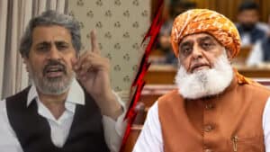 فیاض الحسن چوہان فضل الرحمان پر برس پڑے،ریاست کے خلاف بولنے پر کڑی تنقید