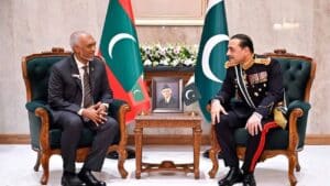 مالدیپ کے صدر کا پاک فوج کی پیشہ ورانہ صلاحیتوں کا اعتراف، قیام امن کے لیے پاکستان کی کاوشیں قابلِ تحسین قرار