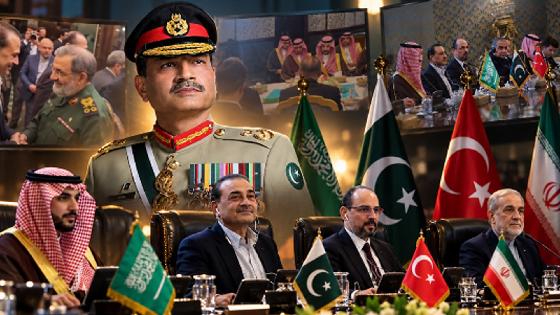 فیلڈ مارشل عاصم منیر کی دوراندیش سفارت کاری کا ثمر،چار اہم مسلم ممالک تہران میں یکجا