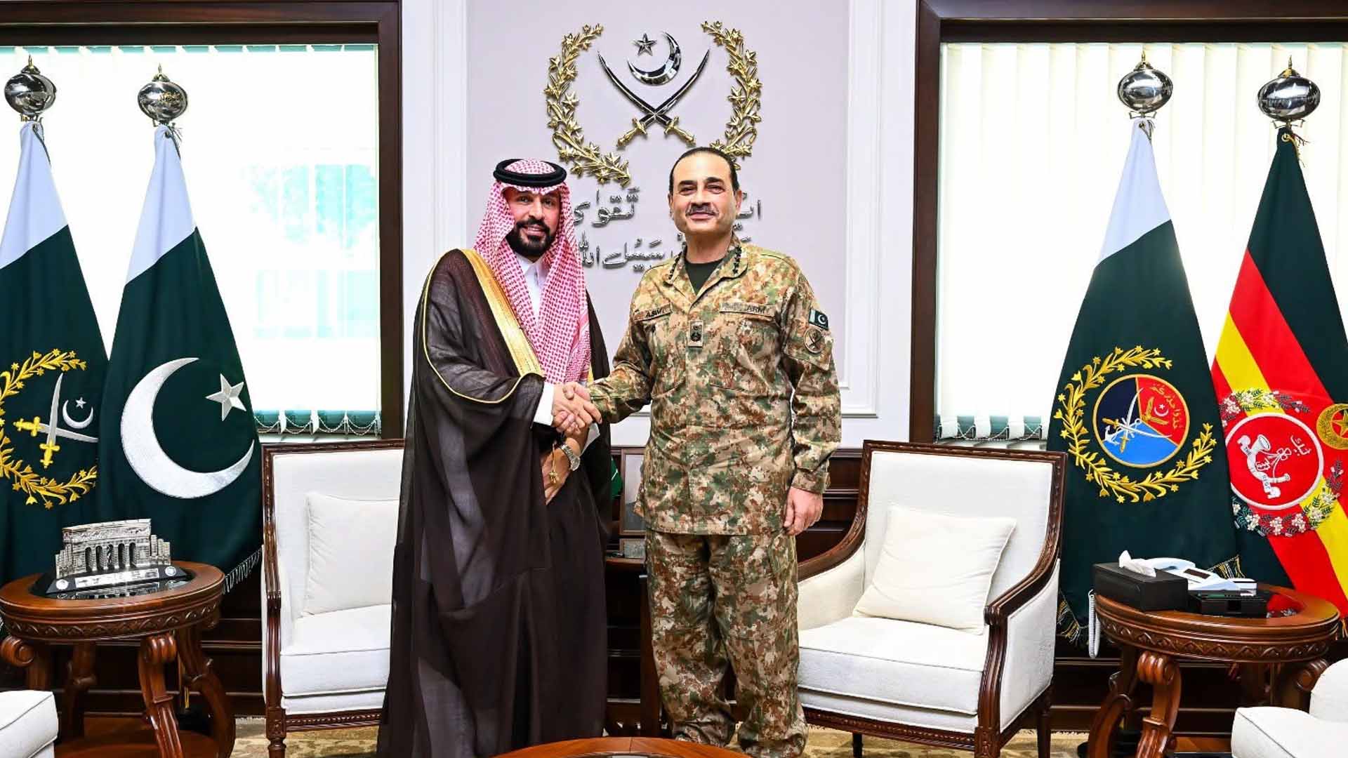 پاکستان اور سعودی عرب کا دفاعی تعاون مزید مضبوط بنانے پر اتفاق