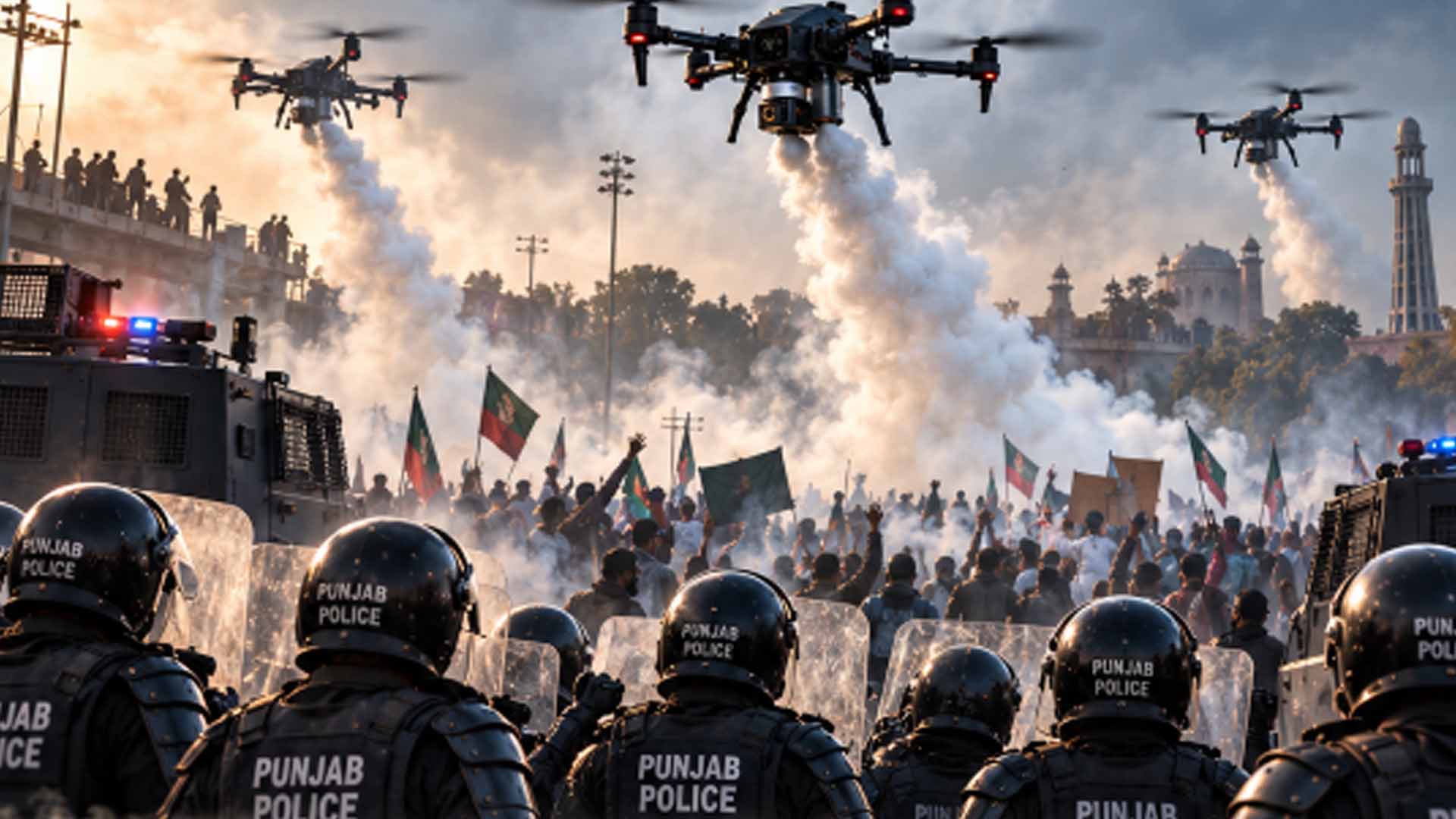 پنجاب پولیس 25 جدید ڈرونز خریدے گی،آنسو گیس سے لیس ہوں گے