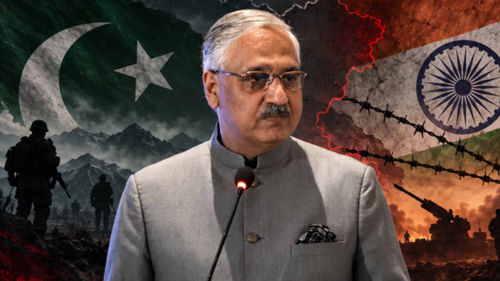 پاک بھارت کشیدگی کا مستقل حل ضروری ورنہ اگلا تصادم زیادہ تباہ کن ہوسکتا ہے، جنرل(ر) زبیر  محمودحیات