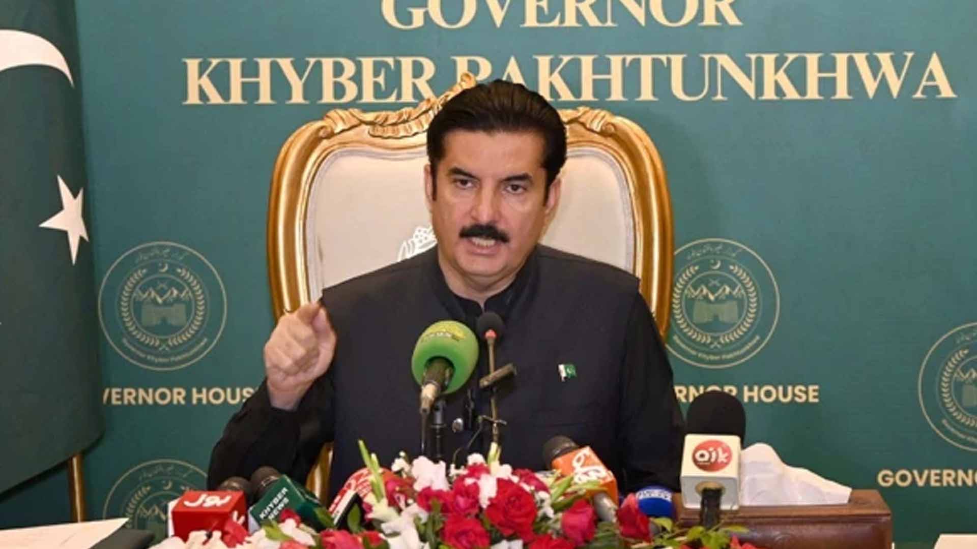 کے پی میں دہشتگردوں اور سہولت کاروں کیخلاف گھیرا تنگ کرنے کی تیاری، گورنر نے کل اپیکس کمیٹی کا  اجلاس طلب کرلیا