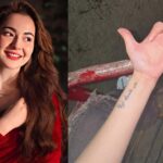 ہانیہ عامر نے بازو پر کیا لکھوا رکھا ہے؟ دلچسپ راز سامنے آگیا