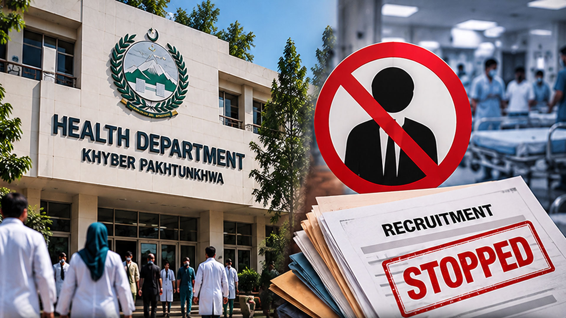 خیبرپختونخوا میں انتظامی فیصلوں کی ازسرِنو جانچ کا عمل جاری، محکمہ صحت کی تمام بھرتیاں روک دی گئیں
