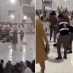 مسجد الحرام میں شخص گرفتار، کیا وہ خودکش بمبار تھا؟ حکام نے واضح کردیا