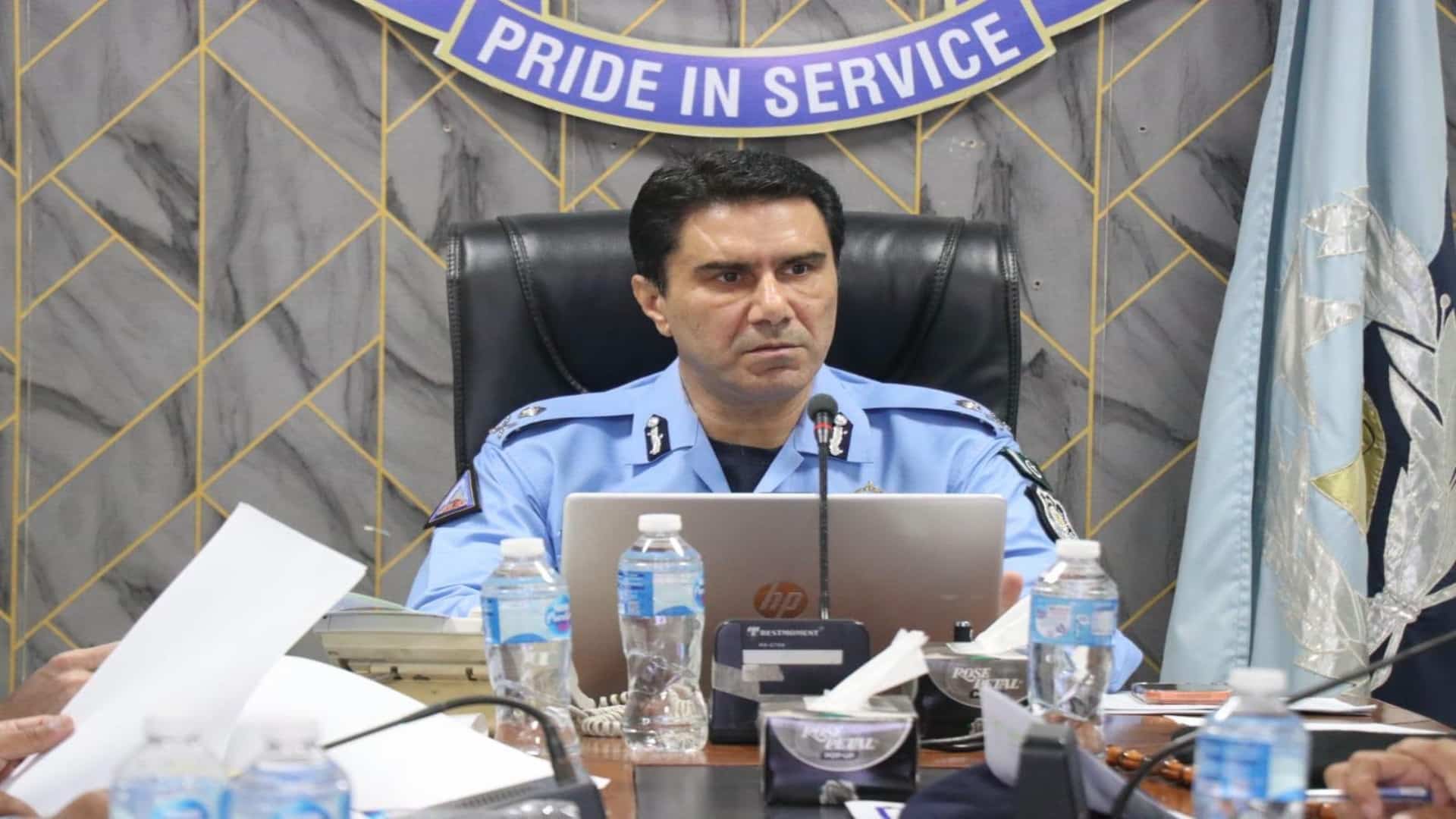 آئی جی پی اسلام آباد کی زیرصدارت اجلاس، جرائم پیشہ عناصر کیخلاف کریک ڈاون تیز کرنے کی ہدایت