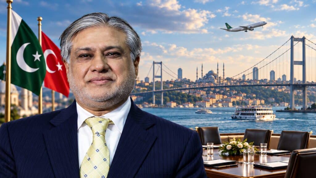 تعمیری سفارتکاری اورعلاقائی امن: نائب وزیراعظم اسحاق ڈار چار ملکی وزرائے خارجہ اجلاس میں شرکت کیلئے استنبول روانہ