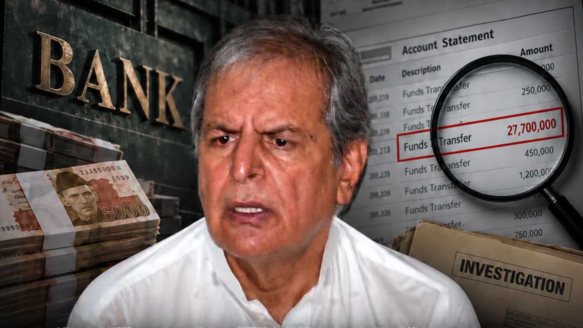 جمہوریت کے جعلی  ٹھیکیدار جاوید ہاشمی کے ذاتی اکاؤنٹ میں 2 کروڑ 77 لاکھ روپے منتقل ہونے کا انکشاف، پیسے کہاں سے آے کس نے بھیجے؟عوام نے جواب مانگ لیا