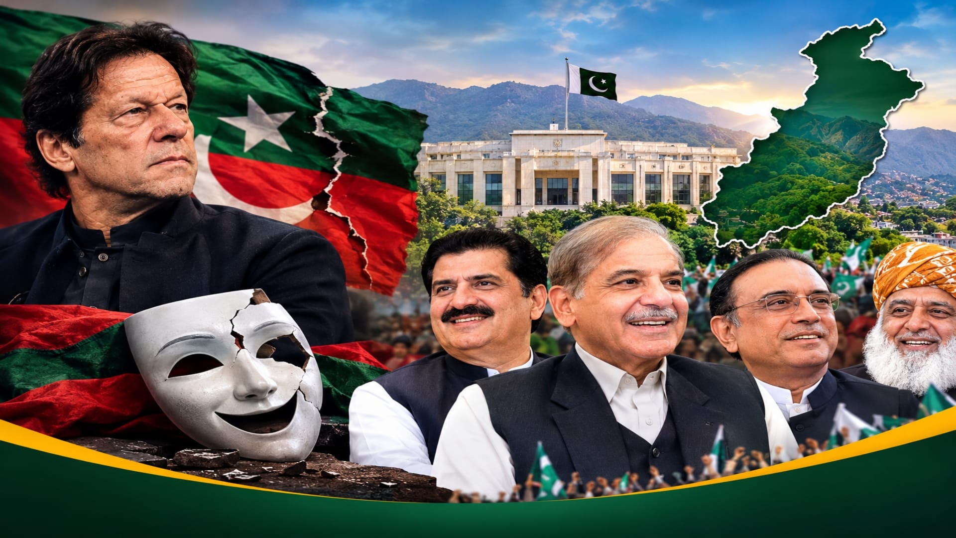 تبدیلی کا فریب مک گیا ! خیبر پختونخوا میں پی ٹی آئی حکومت کا ڈرامہ ختم ، اپوزیشن جماعتوں کا اظہار اطمینان
