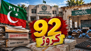 پی ٹی آئی سیاہ دور اقتدار میں ’کے پی‘ شعبہ تعلیم میں 92 کروڑ روپے سے زیادہ کی سنگین مالی بے ضابطگیاں سامنے آگئیں
