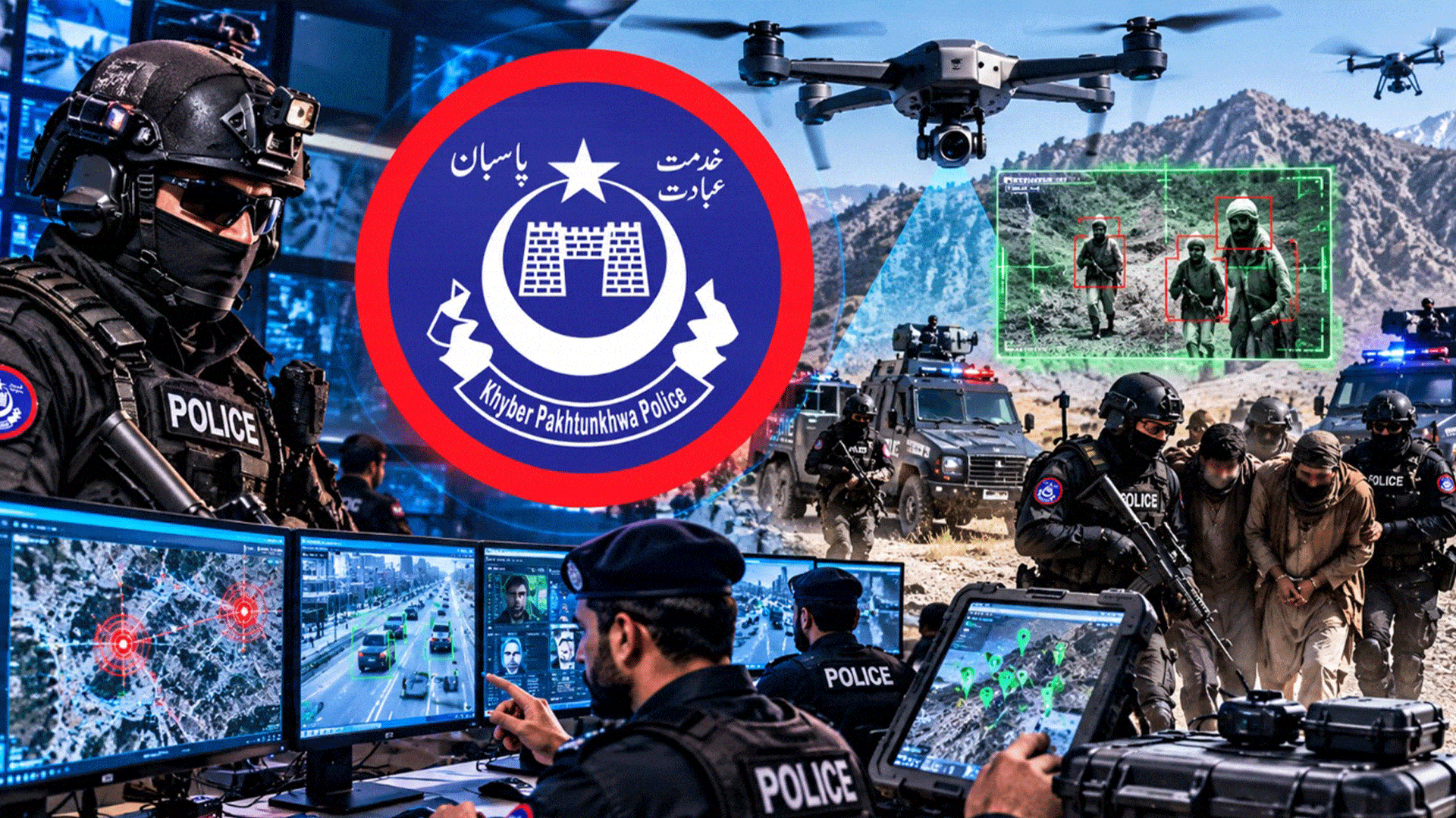 خیبرپختونخوا پولیس جدید ٹیکنالوجی سے لیس، دہشتگردوں کی شامت آگئی، نیا جدید ترین نظام فعال